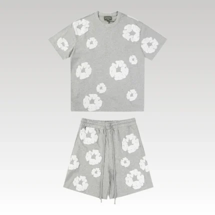Set Denim Tears White Clouds Grey - Drip Slum