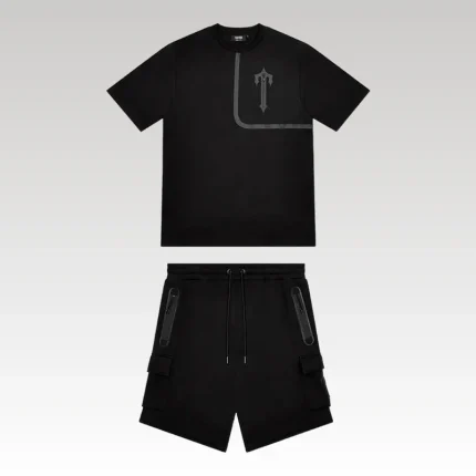 Set Trapstar Irongate T Tech Zip Black - Drip Slum
