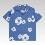 Shirt Denim Tears Circle Clouds Blue - Drip Slum