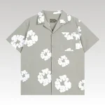 Shirt Denim Tears Circle Clouds Grey - Drip Slum
