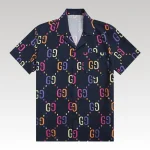 Shirt Gucci GG Multicolor Short Sleeve GC026 - Drip Slum