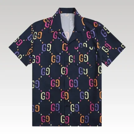 Shirt Gucci GG Multicolor Short Sleeve GC026 - Drip Slum