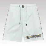 Short Burberry White BY070 - Drip Slum