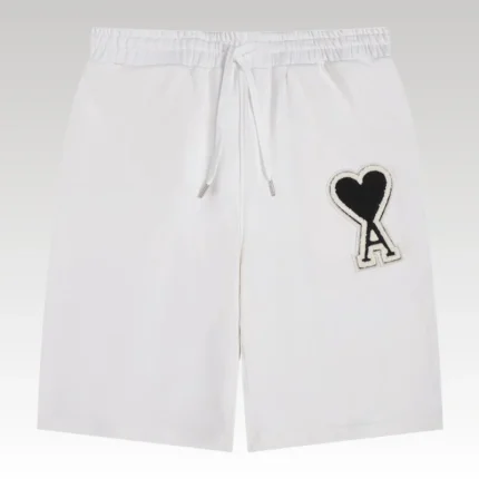 Shorts Ami Paris White AMP004 - Drip Slum