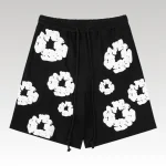 Shorts Denim Tears White Clouds Black - Drip Slum