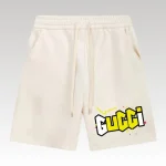 Shorts Gucci Logo White GC084 - Drip Slum
