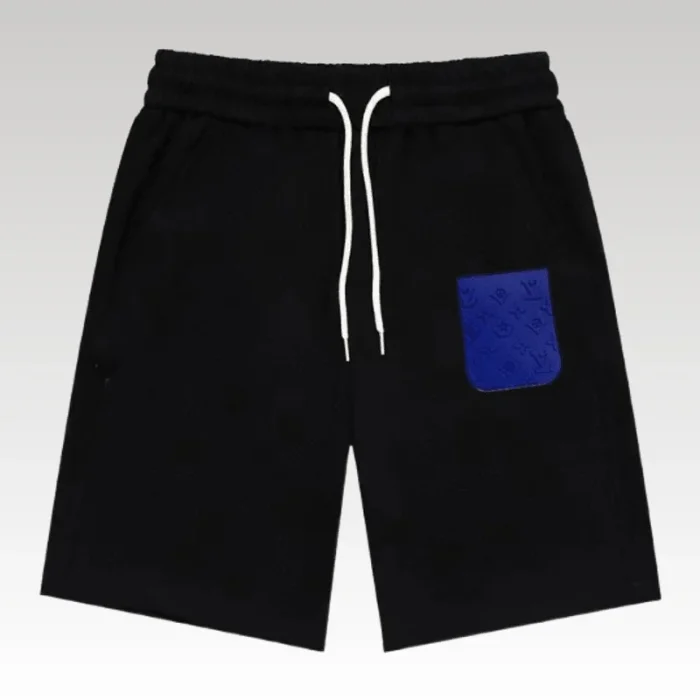 Shorts Louis Vuitton Black Blue Pocket - Drip Slum