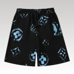 Shorts Louis Vuitton LV Black Splatter Monogram - Drip Slum