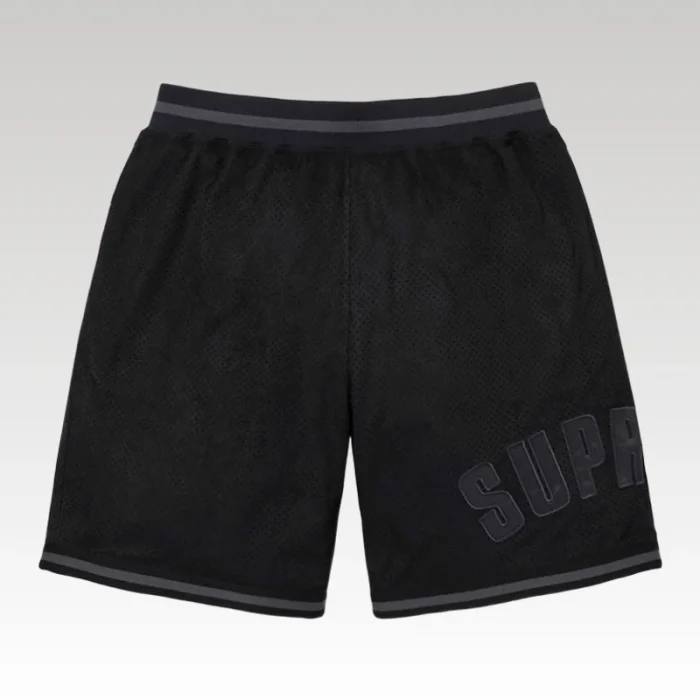 Shorts Supreme Velour Logo Embroidery SP039 - Drip Slum
