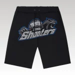 Shorts Trapstar London Shooters Black/Blue - Drip Slum