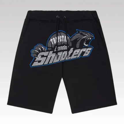 Shorts Trapstar London Shooters Black/Blue - Drip Slum
