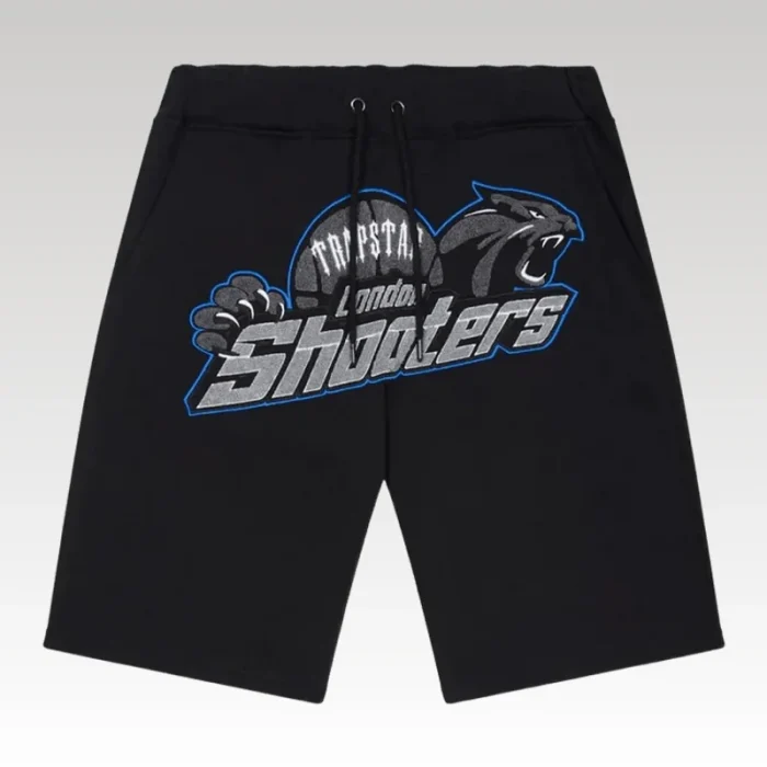 Shorts Trapstar London Shooters Black/Blue - Drip Slum