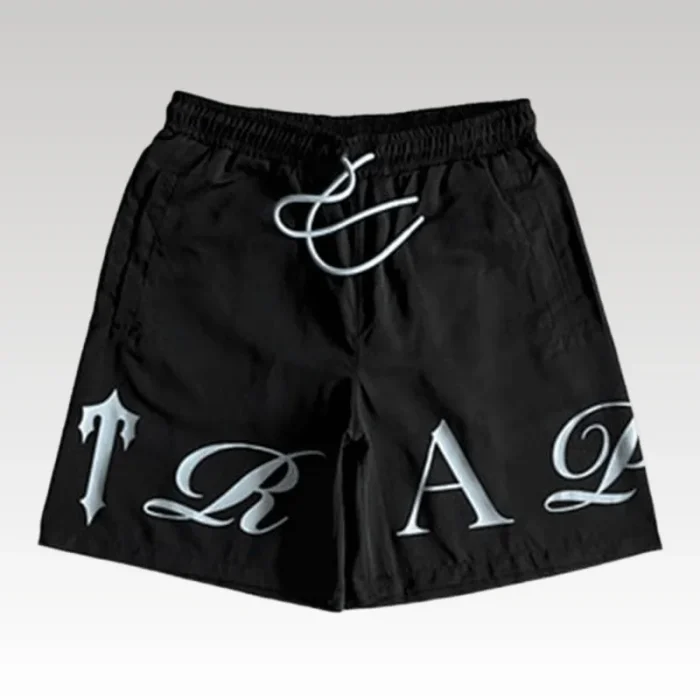 Shorts Trapstar Script Swimming Black/Nigara Mist - Drip Slum