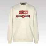 Sweatshirt Gucci GG Logo White GC021 - Drip Slum