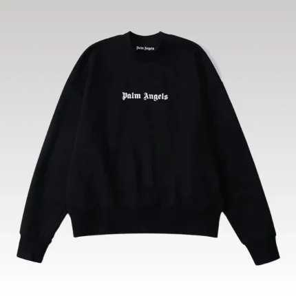 Sweatshirt Palm Angels Black Logo PA001 - Drip Slum