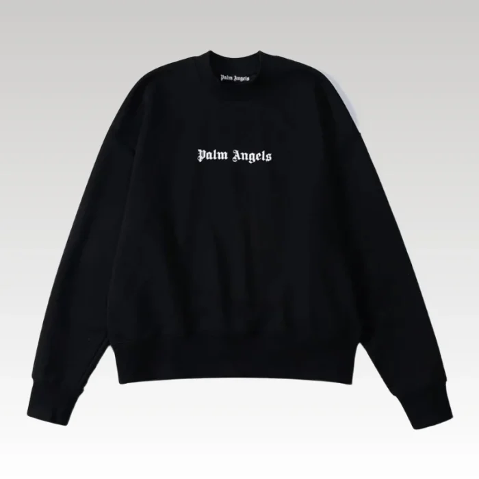 Sweatshirt Palm Angels Black Logo PA001 - Drip Slum