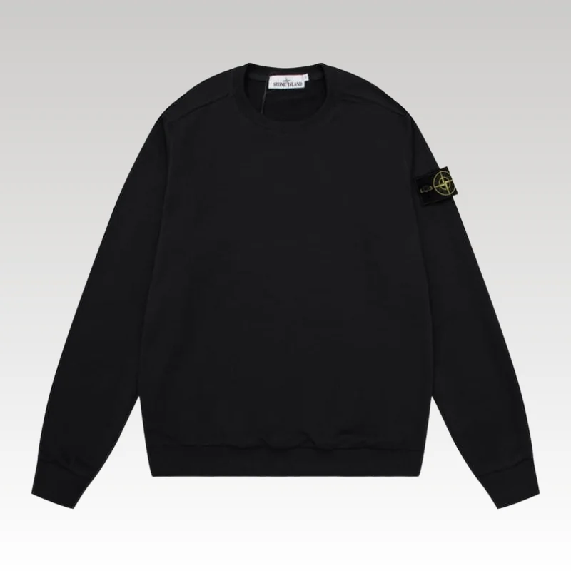 Home Basic 43 Sweatshirt Stone Island with logo patch SL001 - Drip Slum