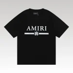 T-shirt Amiri Bar Logo Black - Drip Slum