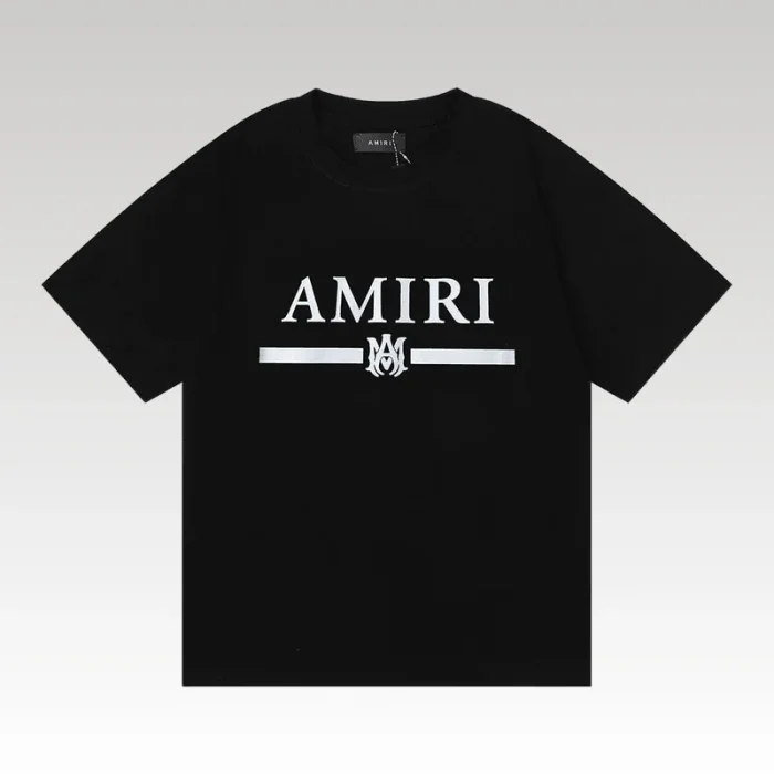T-shirt Amiri Bar Logo Black - Drip Slum