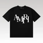 T-shirt Amiri With Logo Print AM022 - Drip Slum