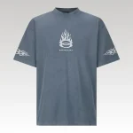 T-shirt Balenciaga Graffiti Black Oversized BL024 - Drip Slum