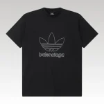 T-shirt Balenciaga x Adidas Trefoil Logo Black BL005 - Drip Slum
