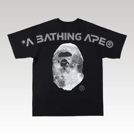 T-shirt BAPE Ape Head Moon - Drip Slum