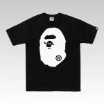 T-shirt BAPE Classic Ape Head Black BP074 - Drip Slum