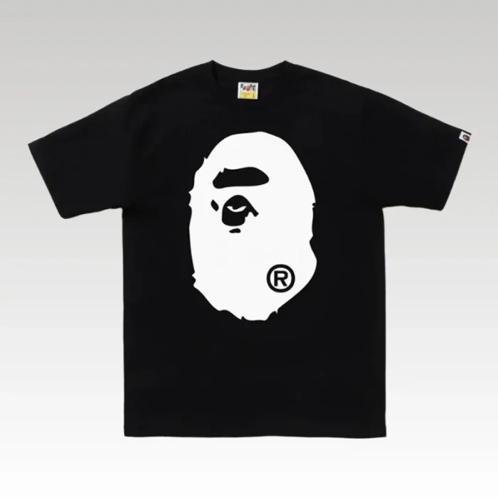 T-shirt BAPE Classic Ape Head Black BP074 - Drip Slum