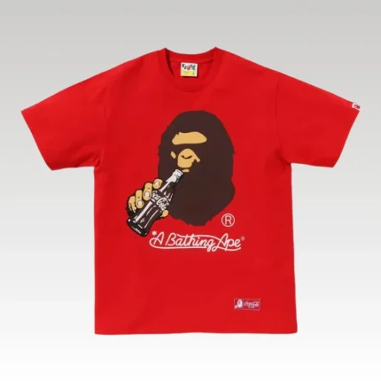 T-shirt BAPE Coca-Cola Red Collaboration BP069 - Drip Slum