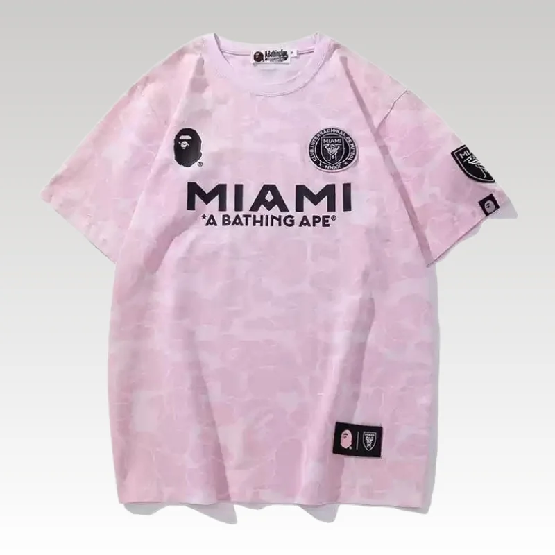 Home Basic 737 T-shirt BAPE Miami A Bathing Ape BP084 - Drip Slum