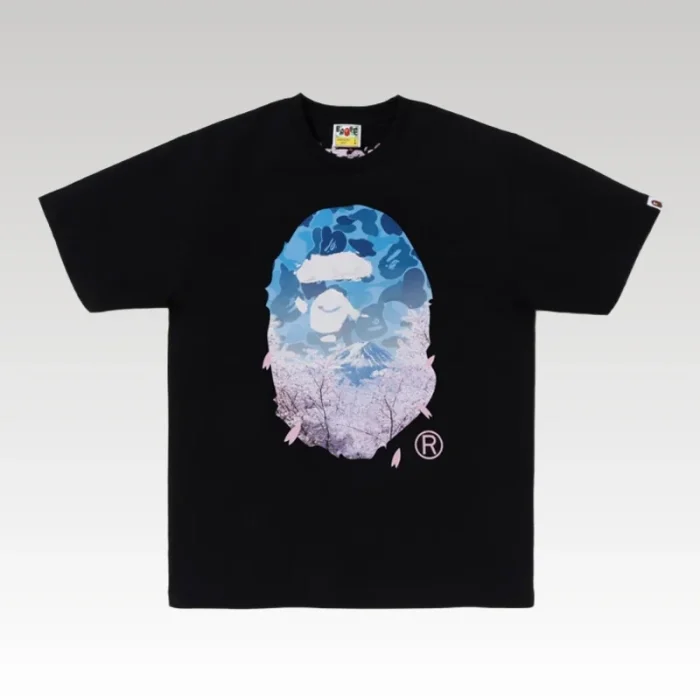 T-shirt BAPE Mt. Fuji Sakura Camo BP073 - Drip Slum