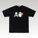 T-shirt BAPE Skull Baby Milo Black BP077 - Drip Slum
