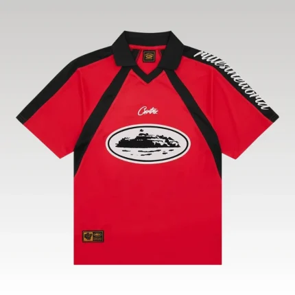 T-shirt Corteiz RTW 18 Red Jersey CZ004 - Drip Slum