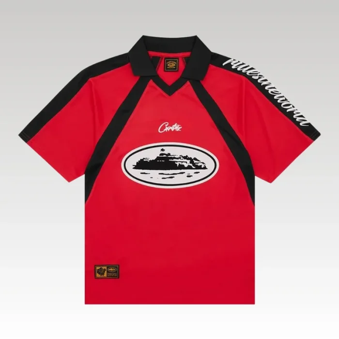 T-shirt Corteiz RTW 18 Red Jersey CZ004 - Drip Slum