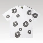 T-shirt Denim Tears Grey Clouds White - Drip Slum