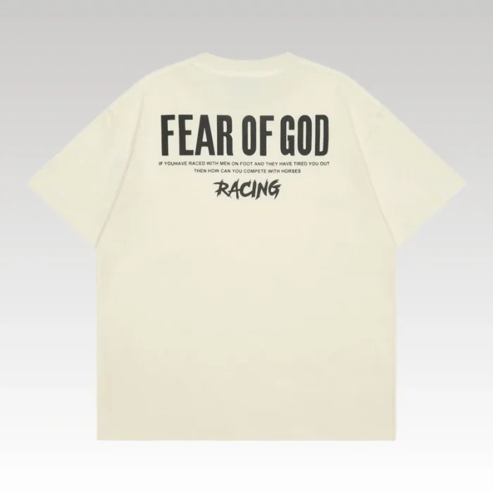 T-shirt Fear of God Racing - Drip Slum