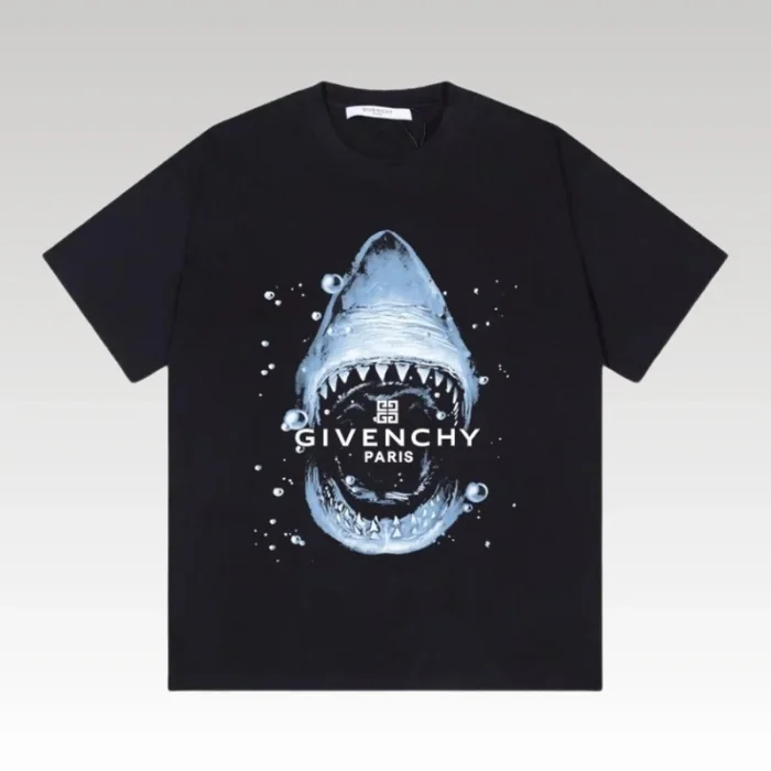 T-Shirt Givenchy Logo Shark GV013 - Drip Slum