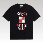 T-shirt Gucci Dans Le Vert Black GC072 - Drip Slum
