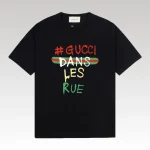 T-shirt Gucci Dans Les Rue Black GC050 - Drip Slum