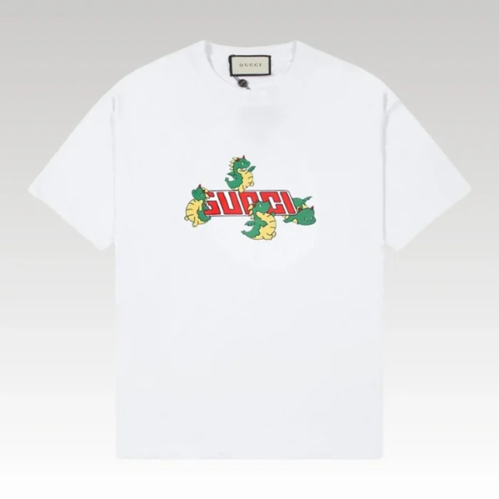 T-shirt Gucci Dino White GC069 - Drip Slum