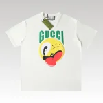 T-shirt Gucci Emoji Logo White GC012 - Drip Slum