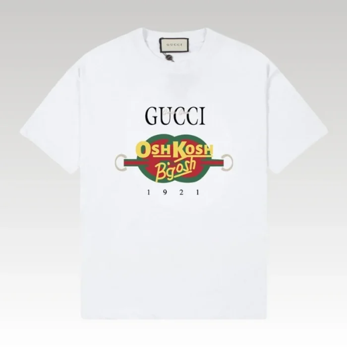 T-shirt Gucci OshKosh White GC067 - Drip Slum