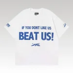 T-shirt Hellstar Hellstar Beat Us! White - Drip Slum