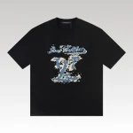 T-shirt Louis Vuitton Black LV178 - Drip Slum
