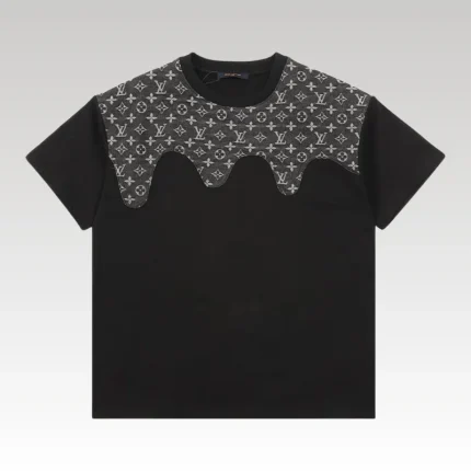 T-shirt Louis Vuitton Black LV181 - Drip Slum