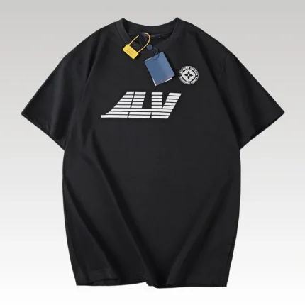 T-shirt Louis Vuitton Black LV184 - Drip Slum