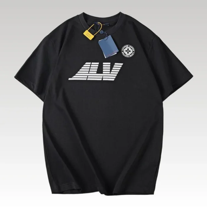 T-shirt Louis Vuitton Black LV184 - Drip Slum