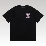 T-shirt Louis Vuitton Black Pink LV - Drip Slum