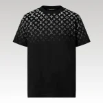T-shirt Louis Vuitton Gradient Cotton Black - Drip Slum